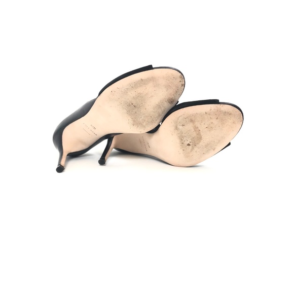 Clearance! Last Call!  Cole Haan Suede and Leather Peep Toe Pump Sz 6 1/2 - Picture 7 of 7